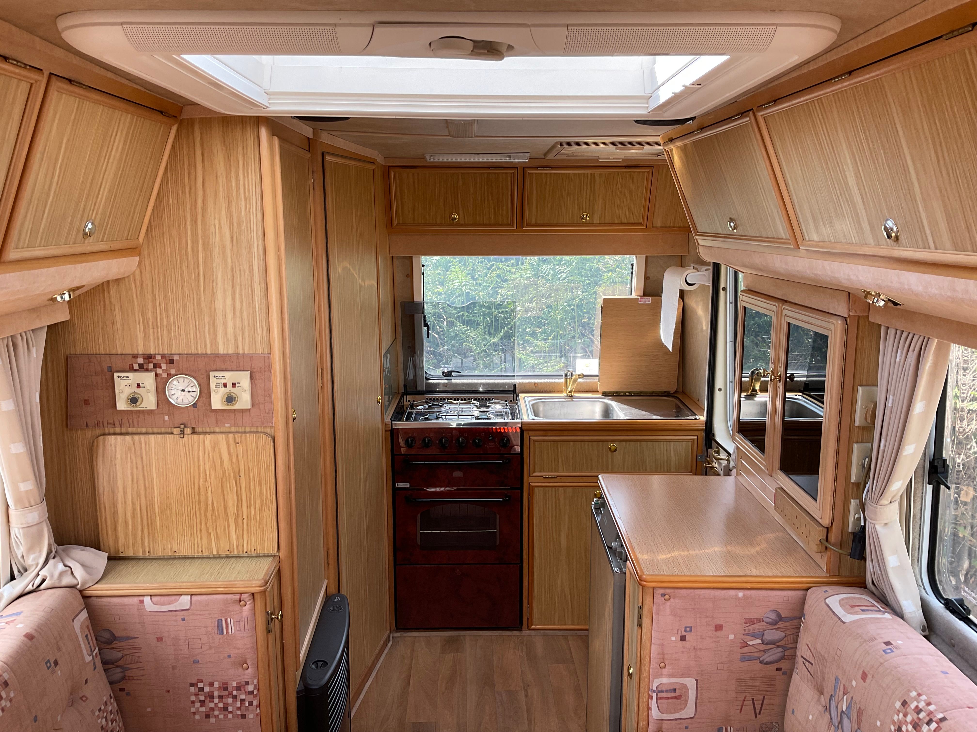 Interior of 2003 Autosleeper Executive SE motorhome