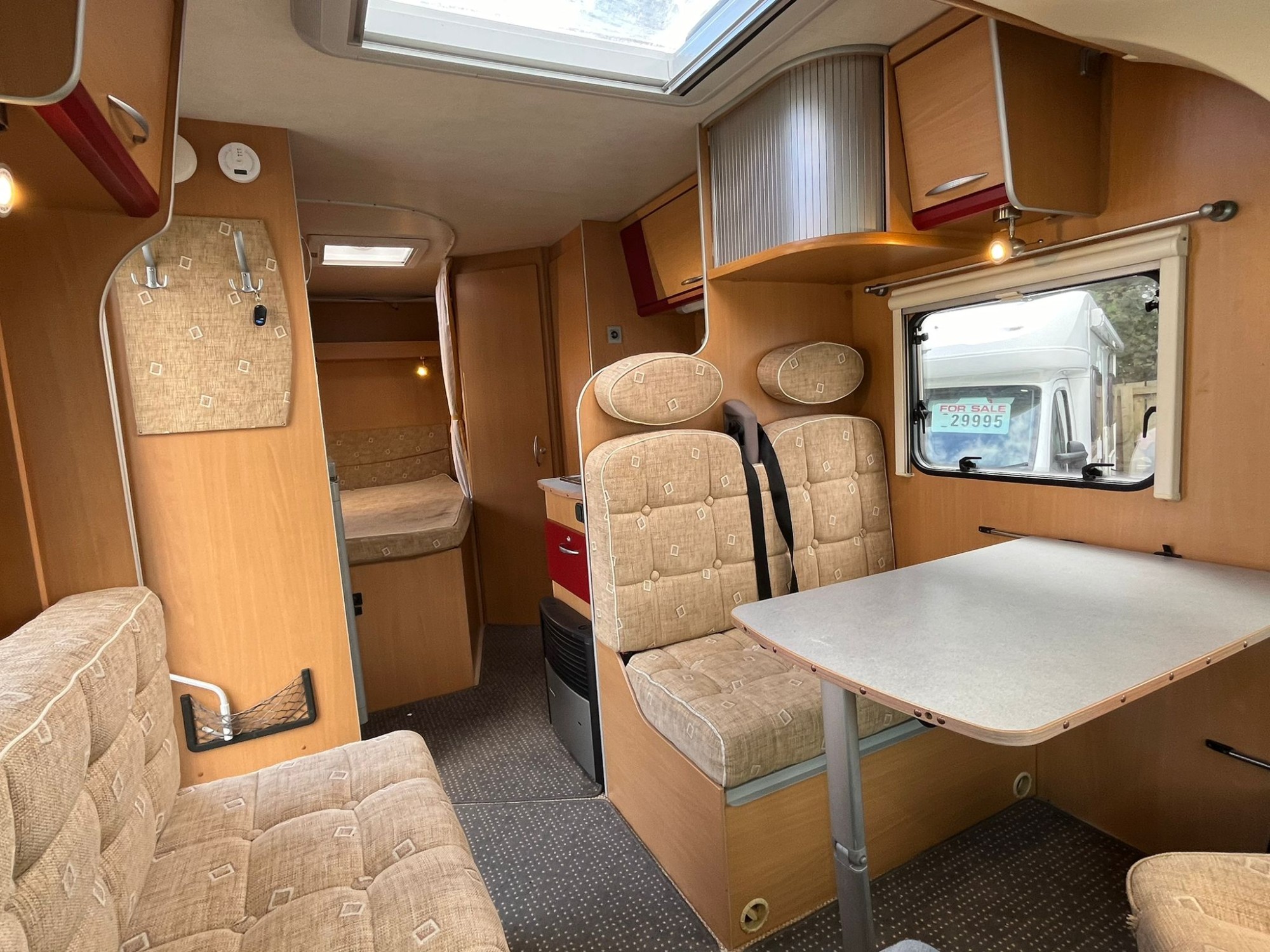 Interior of Pilot 59 plate motorhome for sale