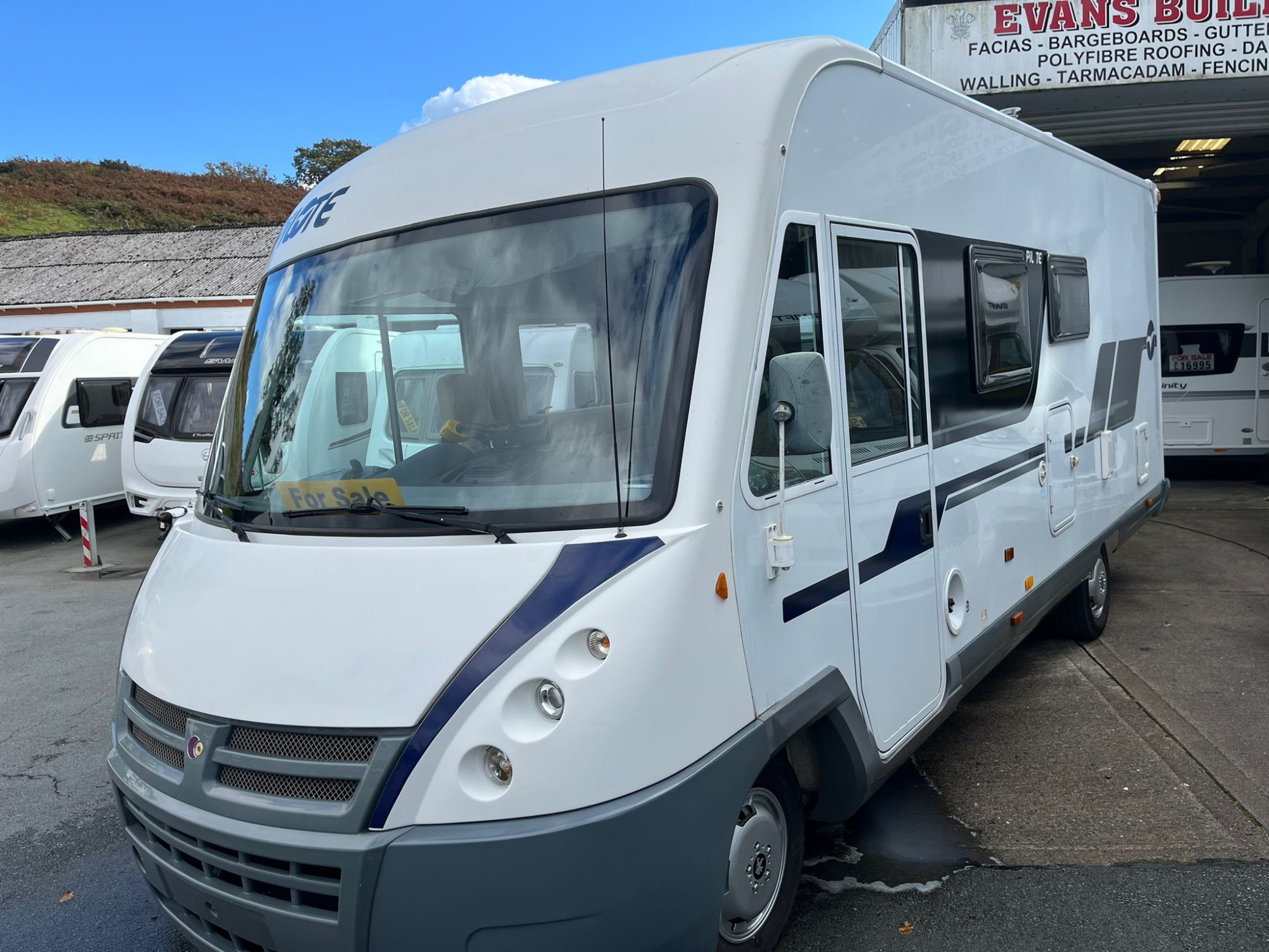 Pilot 59 plate motorhome for sale with 43000 miles